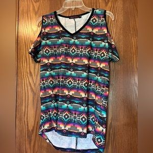 Crazy train Aztec Blouse